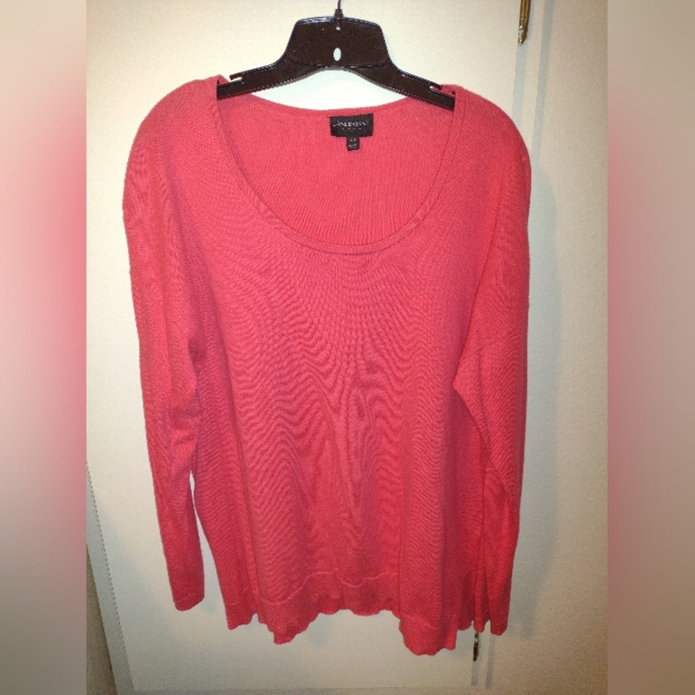 Lane Bryant Women's Pink Sweater